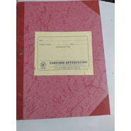 TAXFORMENTERPRISES Outward Register Diaries-printed-plain- register- 200 Pages