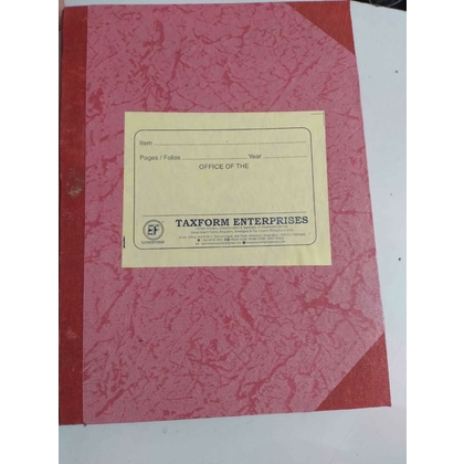 TAXFORMENTERPRISES PLAIN REGISTER Diaries-printed-plain- register- 200 Pages