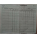 TAXFORMENTERPRISES STOCK REGISTER Diaries-printed-plain- register- 400 Pages