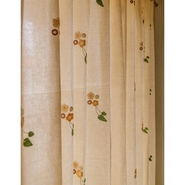 KAJAL ENTERPRISES Silk Plain Door Curtains