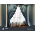 Unbranded Polyster Stripes Door Curtains