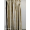 Unbranded Silk Geomatric Door Curtains