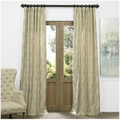 Unbranded Silk Geomatric Door Curtains