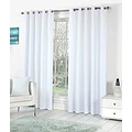 Unbranded Silk Plain Door Curtains