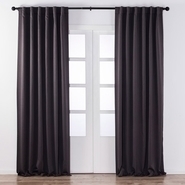 Unbranded Silk Plain Door Curtains