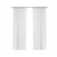 Unbranded Silk Plain Door Curtains