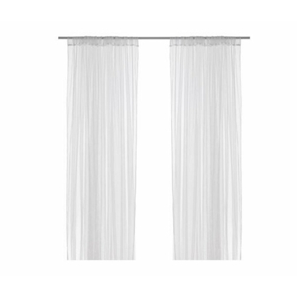 Unbranded Silk Plain Door Curtains