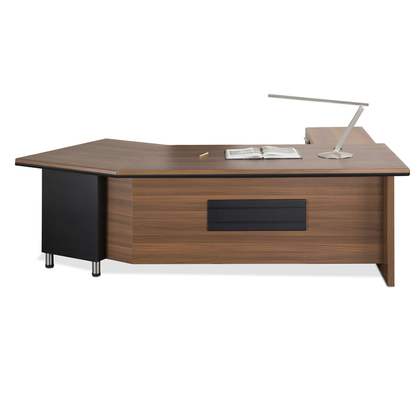 DELITE KOM Executive Table with One side pedestal unit