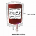 BLOOD TRANSFUSION BAG