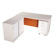 Promark Executive Table with One side pedestal unit