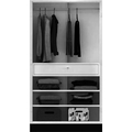 GODREJ INTERIO Almirah Steel wardrobe(having cloth hanging provision)