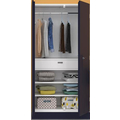 GODREJ INTERIO Almirah Steel wardrobe(having cloth hanging provision)