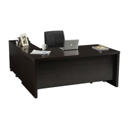 ELITZAR Executive Table with Both side pedestal unit