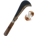 Iron Dah 17  With Wooden Handle