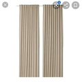 Unbranded Polyster Geomatric Door Curtains