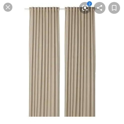 Unbranded Polyster Geomatric Door Curtains