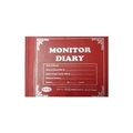 Unbranded MONITOR DAIRY fOR SCHOOL USE Diaries-printed-plain- register- 100 Pages