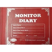 KAIN MONITOR DAIRY fOR SCHOOL USE Diaries-printed-plain- register- 120 Pages