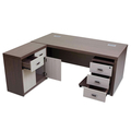 VKC Executive Table with One side pedestal unit and E.R.U