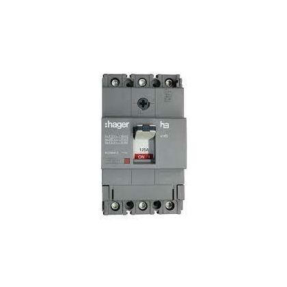 Hager 250A 3 Pole 25 KA Molded Case Circuit Breakers (Mccb)