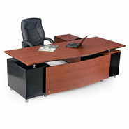 priti Executive Table with One side pedestal unit