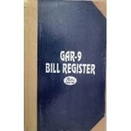 ABD BILL REGISTER Diaries-printed-plain- register- 200 Pages