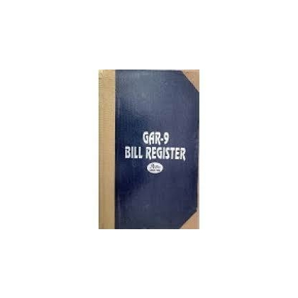 ABD BILL REGISTER Diaries-printed-plain- register- 200 Pages