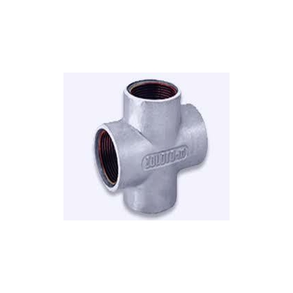 ZOLOTO 40 Hot-Finished Seamless(HFS) Cross Equal Steel Pipes Fitting