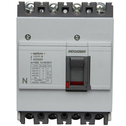 INDO ASAIN 630A 4 Pole 50 KA Molded Case Circuit Breakers (Mccb)