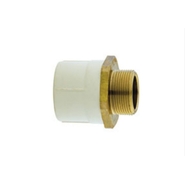 Vectus 25 mm dia Male adapter brass threaded