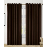 Unbranded Silk Plain Door Curtains