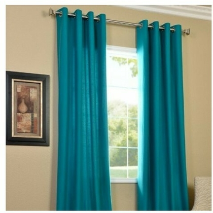 M 4 MART Polyster Plain Door Curtains