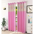 SAFEWEAR Silk Geomatric Door Curtains