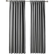 DDecor Silk Geomatric Door Curtains