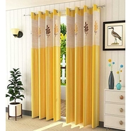 SAFEWEAR Silk Geomatric Door Curtains