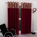 TAKIYA WALA Polyster Geomatric Door Curtains