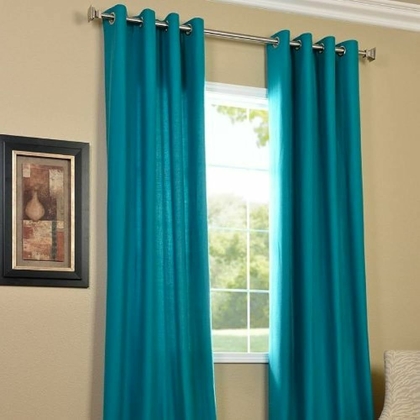 TAKIYA WALA Silk Plain Door Curtains