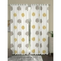 TAKIYA WALA Polyster Geomatric Door Curtains