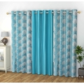 TAKIYA WALA Polyster Geomatric Door Curtains