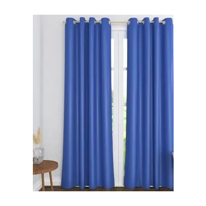 Unbranded Silk Plain Door Curtains