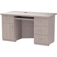 Duaco Executive Table with Both side pedestal unit