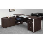 V J Interior  Executive Table with One side pedestal unit and E.R.U