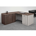 V J Interior  Executive Table with One side pedestal unit and E.R.U