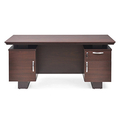 V J Interior  Executive Table with Both side pedestal unit