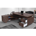 V J Interior  Executive Table with One side pedestal unit and E.R.U