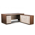 V J Interior  Executive Table with One side pedestal unit and E.R.U