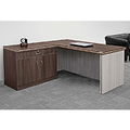 V J Interior  Executive Table with One side pedestal unit and E.R.U