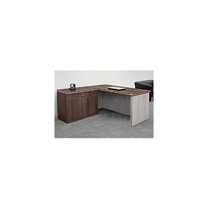 V J Interior  Executive Table with One side pedestal unit and E.R.U