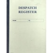 PREMIER DESPATCH REGISTER Diaries-printed-plain- register- 265 Pages