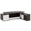 V J Interior  Executive Table with One side pedestal unit and E.R.U